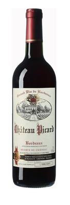 Вино красное сухое «Chateau Picard Bordeaux» 2018 г.