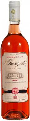 Вино розовое сухое «Chateau de l'Orangerie Bordeaux Rose» 2019 г.