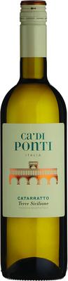 Вино белое сухое «Terre Siciliane Ca’ di Ponti Catarratto»