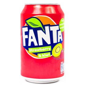 Газированный напиток «Fanta Strawberry & Kiwi»