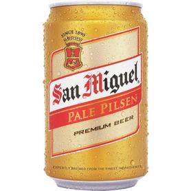 Пиво «San Miguel Pale Pilsen» в жестяной банке