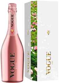 Вино игристое розовое брют «Vogue Rose» в подарочной упаковке
