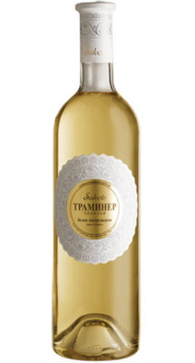 Вино столовое белое полусладкое «Salveto Траминер»