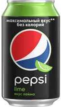 Газированный напиток «Pepsi Lime» в жестяной банке