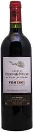 Вино красное сухое «Chateau Grange Neuve La Fleur Des Ormes» 2016 г.