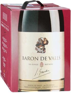 Вино красное полусухое «Baron de Valls (Tetra Pak)»