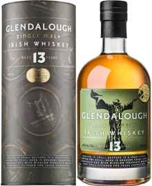 Виски ирландский «Glendalough 13 Years Old» в тубе