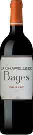 Вино красное сухое «La Chapelle Des Bages Pauillac Chateau Haut Bages Liberal» 2014 г.