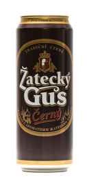 Пиво «Zatecky Gus Cerny» в алюминиевой банке