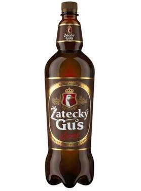 Пиво «Zatecky Gus Cerny» в пластиковой бутылке