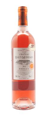 Вино розовое сухое «Chateau Haut-Mondain Bordeaux» 2013 г.