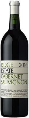 Вино красное сухое «Ridge Estate Cabernet Sauvignon» 2016 г.