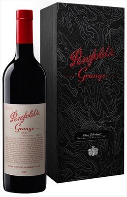 Вино красное сухое «Penfolds Grange» 2014 г. в подарочной упаковке