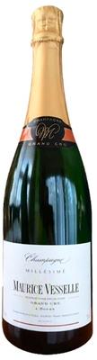 Шампанское белое брют «Champagne Maurice Vessele Grand Cru Millesime brut blanc» 2007 г.