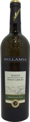 Вино белое полусухое «Bellamia Pinot Grigio Delle Venezie» 2018 г.