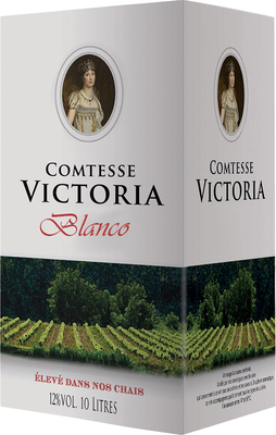 Вино столовое белое сухое «Comtesse Victoria Blanc»