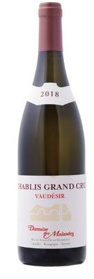 Вино белое сухое «Chablis Grand Cru Vaudesir Domaine Des Malandes» 2018 г.