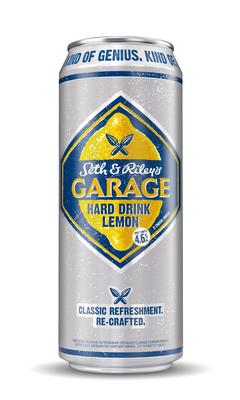 Пивной напиток «Garage Hard Lemon» в жестяной банке