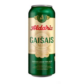 Пиво «Aldaris Gaisais» в жестяной банкой