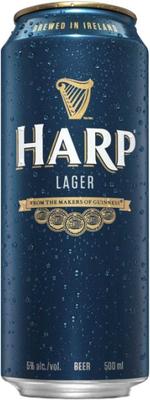 Пиво «Harp» в жестяной банке