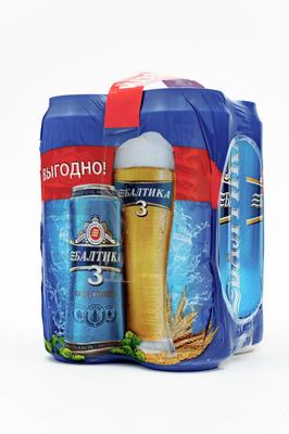 Пиво «Балтика классическое №3 0,45x4 мультипак»
