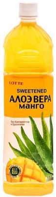 Напиток сокосодержащий негазированный «Lotte Aloe Vera Mango, 0.5 л»