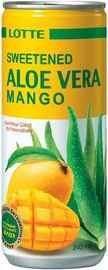 Напиток сокосодержащий негазированный «Lotte Aloe Vera Mango» в банке
