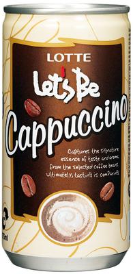 Кофейный напиток «Lotte Let's Be Сappuccino» в банке