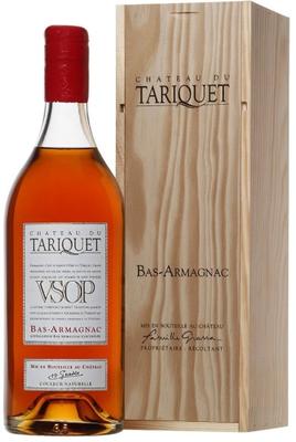 Арманьяк французский «Bas-Armagnac Chateau du Tariquet VSOP Magnum, 1.5 л» в деревянном футляре