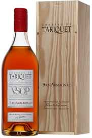 Арманьяк французский «Bas-Armagnac Chateau du Tariquet VSOP Magnum, 1.5 л» в деревянном футляре