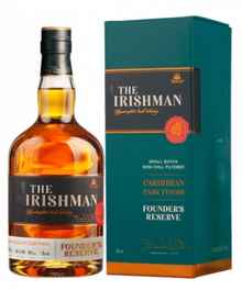 Виски ирландский «The Irishman Founder's Reserve Caribbean Cask Finish» в подарочной упаковке