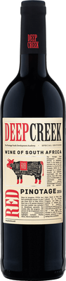Вино красное сухое «Deep Creek Pinotage Western Cape Origin Wine» 2019 г.