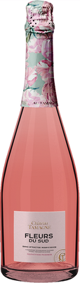 Вино игристое розовое полусухое «Fleurs du Sud»