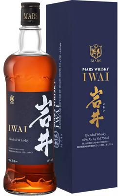 Виски японский «Iwai Hombo Shuzo» в подарочной упаковке