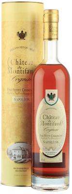 Коньяк французский «Petite Champagne Chateau de Montifaud Napoleon» в подарочной упаковке