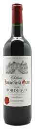 Вино красное сухое «Chateau Jacquet de la Grave Bordeaux 2010» географического наименования регион Бордо