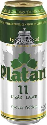 Пиво «Platan Jedenactka 11» в банке