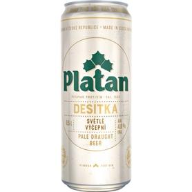 Пиво «Platan 10» в банка