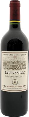 Вино сухое красное «Los Vaskos Cabernet Sauvignon» географического наименования