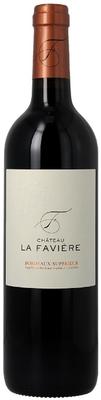 Вино красное сухое «Chateau La Faviere Bordeaux Superieur» 2014 г.