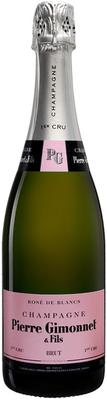 Шампанское розовое брют «Pierre Gimonnet & Fils Rose de Blancs Brut 1er Cru»