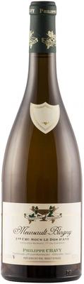 Вино белое сухое «Domaine Philippe Chavy Meursault Blagny 1er Cru Sous Le Dos d'Ane» 2011 г.