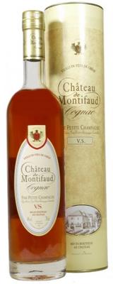 Коньяк французский «Petite Champagne Chateau de Montifaud V.S., 0.5 л» в подарочной упаковке