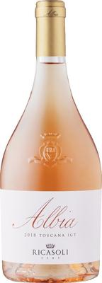 Вино розовое сухое «Barone Ricasoli Albia Rose Toscana, 0.75 л» 2018 г.