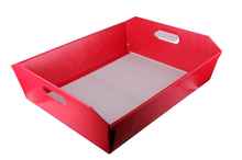 Коробка «Cesto Pelle Rosso»