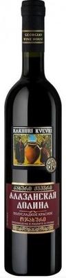 Вино красное полусладкое «Kakhuri Qvevri Алазанская Долина»