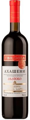 Вино красное полусладкое «Tbilisoba Ахашени»