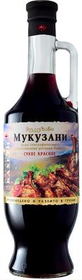 Вино красное сухое «Легенды Кахети Мукузани»