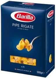Ракушки «Barilla Pipe Rigate» 500 гр.