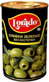 Оливки «LORADO зеленые без косточки» 314 гр.